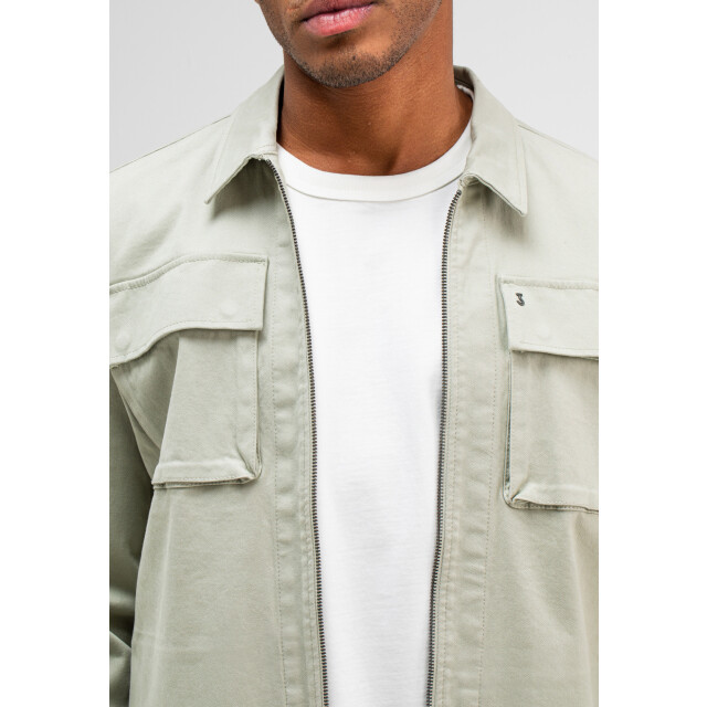 Butcher of Blue Sonam twill overshirt M2424002-791 large