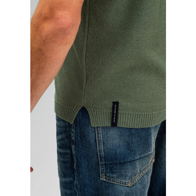 Butcher of Blue Boucle knit polo M2516018-792 large