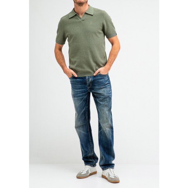 Butcher of Blue Boucle knit polo M2516018-792 large