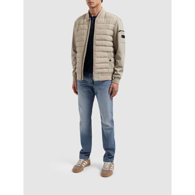 Pure Path Regular fit padded jackets sand 25010401-46 large