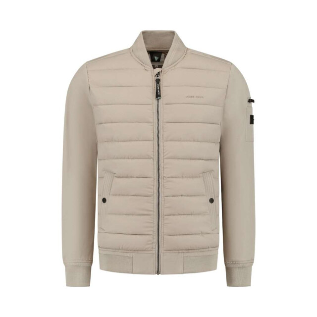 Pure Path Regular fit padded jackets sand 25010401-46 large