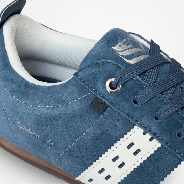 Q1905 Sneaker typhoon sp denimblauw/offwhite QM1253809-623-1 large