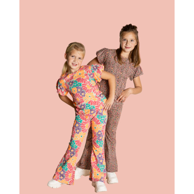 O'Chill Zomer meisjes flair broek multi savannah Savannah - multi large