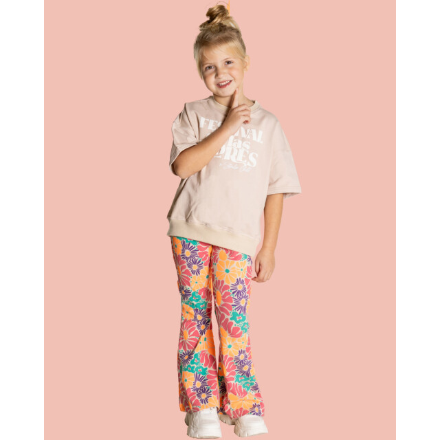 O'Chill Zomer meisjes flair broek multi savannah Savannah - multi large