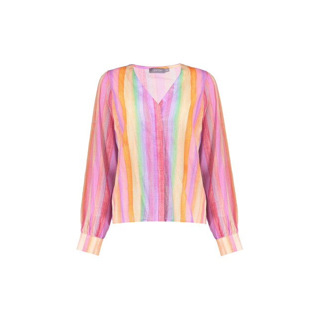 Geisha 53269-20 blouse rainbow 53269-20 Blouse rainbow large
