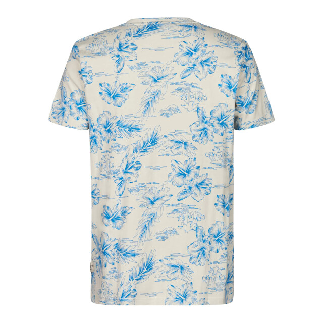 Petrol Industries Heren shirt- m-1050-tsr623 0112 seashell Petrol M 1050 TSR623 0112Seashell large