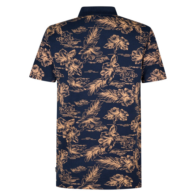 Petrol Industries Heren polo m-1050-pol911 5178 navy blue Petrol M 1050 POL911 5178NavyBlue large