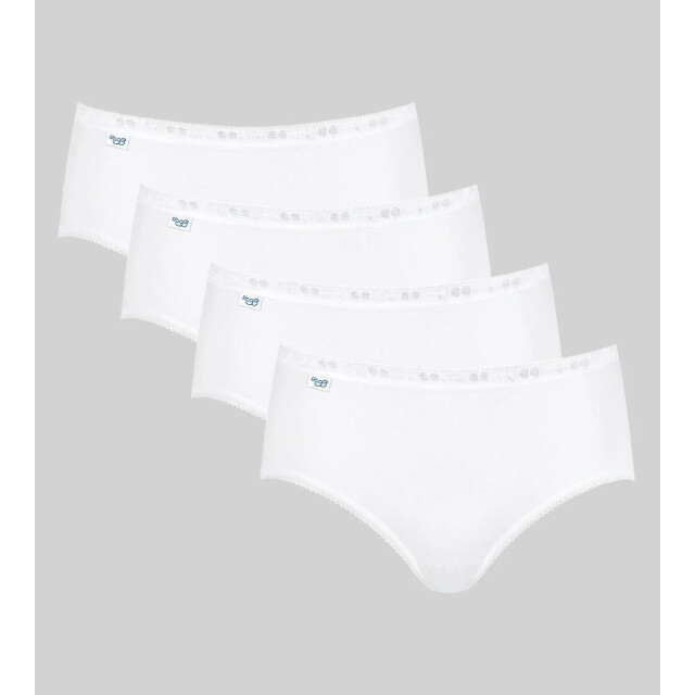 Sloggi Basic+ midi 4-pack - Sloggi Dames Basic+ Midi 4 pack 10068837 0003 large