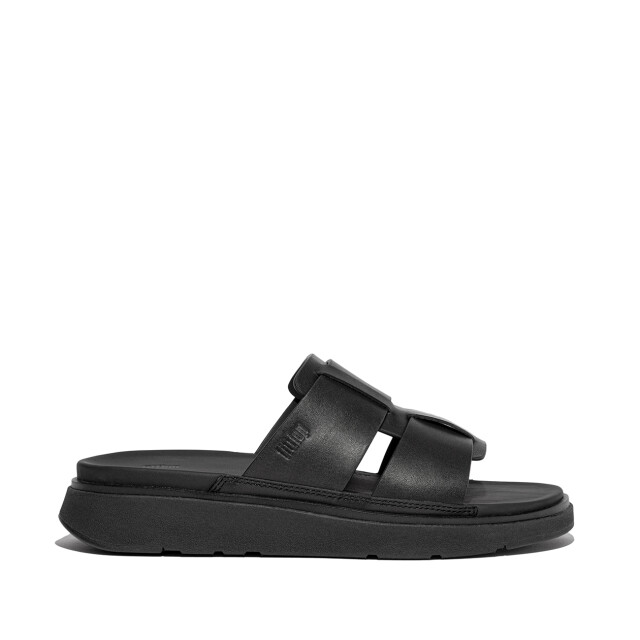 FitFlop Gen-ff mens leather fishmerman slides IZ5 large