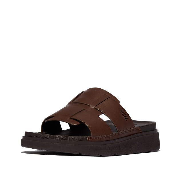 FitFlop Gen-ff mens leather fishmerman slides IZ5 large