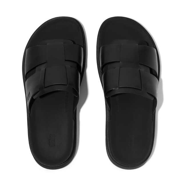 FitFlop Gen-ff mens leather fishmerman slides IZ5 large