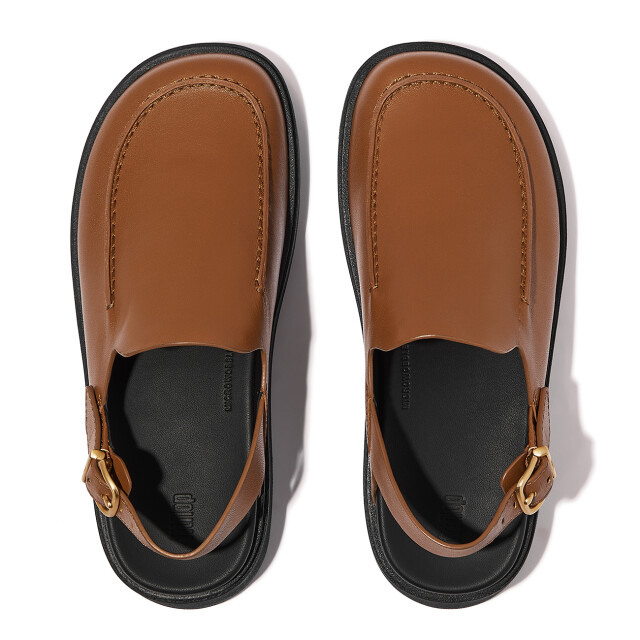 FitFlop Gen-ff leather back-strap moc mules IY8 large