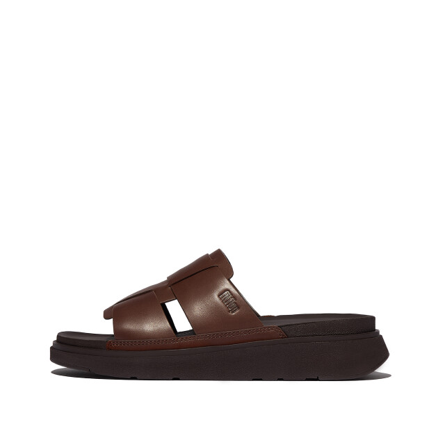 FitFlop Gen-ff mens leather fishmerman slides IZ5 large