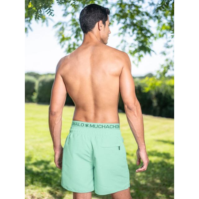 Muchachomalo Heren zwembroek print licht + gratis microfiber boxershort WATRC2062-18 large