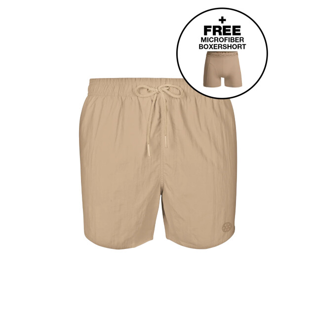 Muchachomalo Jongens zwembroek + gratis microfiber boxershort SOLID2062-44J large