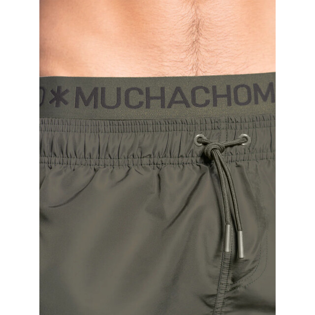 Muchachomalo Heren zwembroek leger + gratis microfiber boxershort SOLID2062-45 large