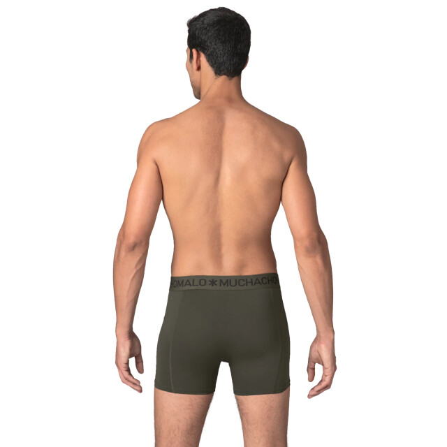 Muchachomalo Heren zwembroek leger + gratis microfiber boxershort SOLID2062-45 large