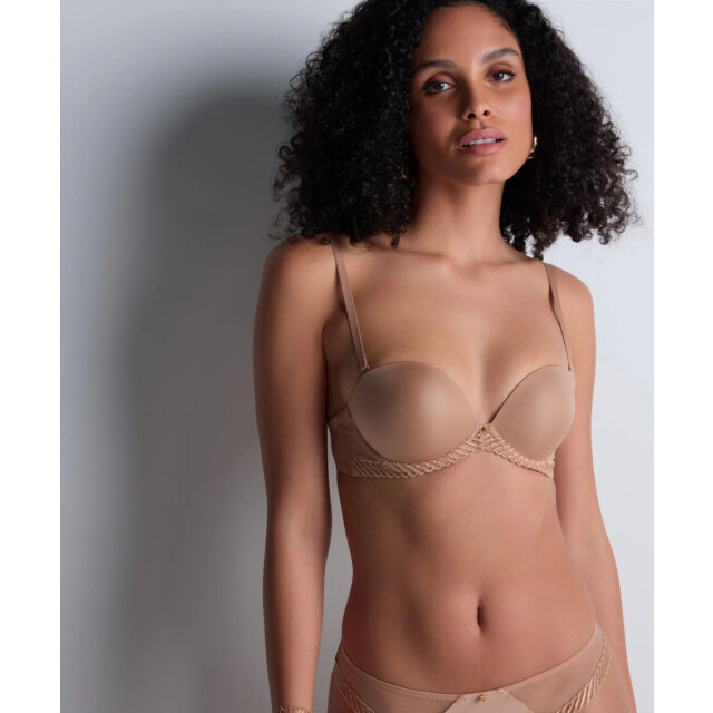 Aubade Sheer emotion strapless bh 4mp06 sand 9833089171797 large
