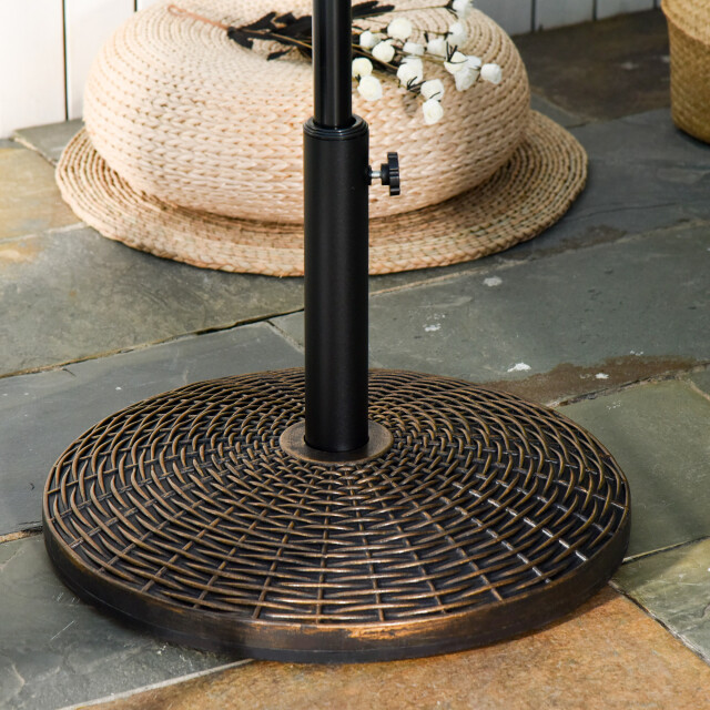 4goodz Parasolvoet 25 kg cement middelgrote parasols Ø35/Ø38/Ø48 mm 3156462 large
