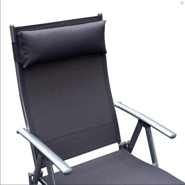 4goodz Comfortabele zonnebed 7-standen textileen ligbed - 3156458 large