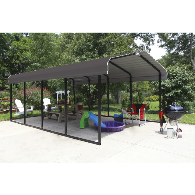 ShelterLogic Carport rome overkapping metaal 600x370x260 cm - 3156891 large