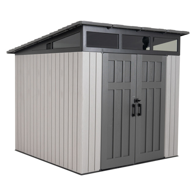 Lifetime Kunststof gereedschapsschuur merkur 254x254x237 cm - 3156888 large