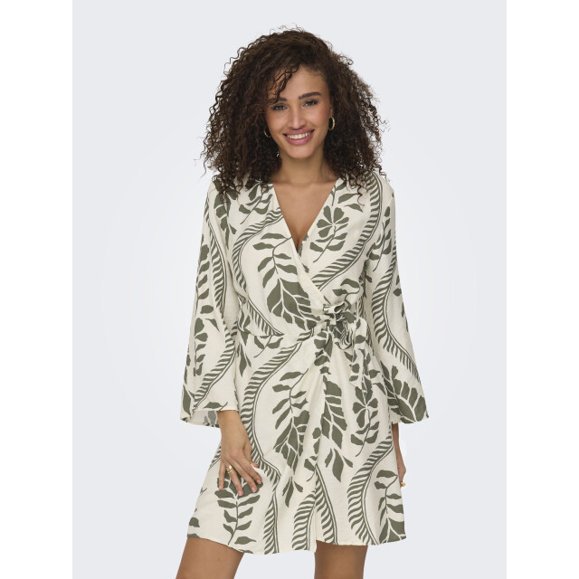 Jacqueline de Yong Jdypepper 7/8 wrap dress wvn dia 15344095 large
