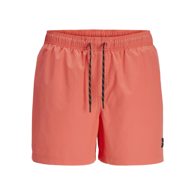 Jack & Jones Heren zwemshort jpstmaui jjswim effen hot coral 12272776-Hot Coral large