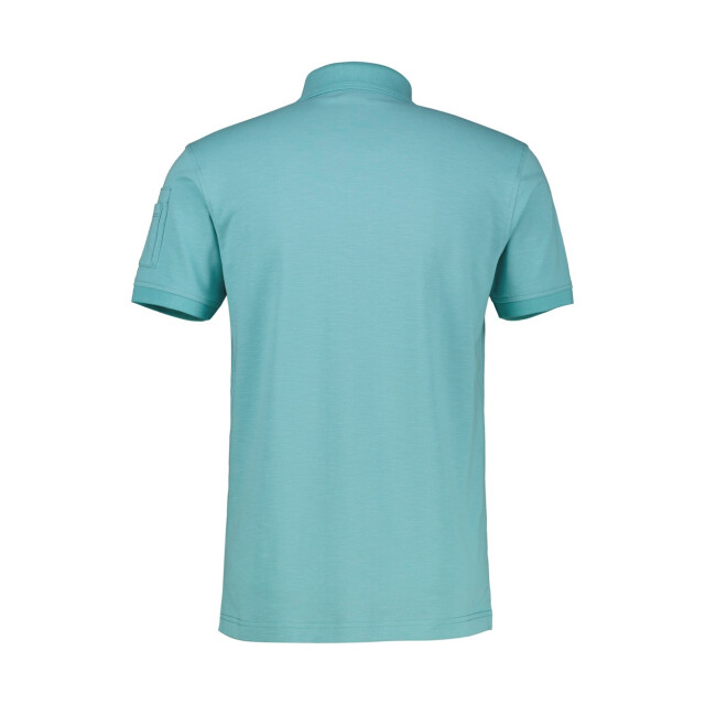 Lerros heren polo's 5369.32.0023 aqua 5369.32.0023 large