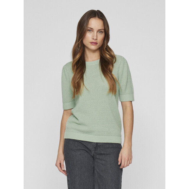 Vila Vidalo o-neck ss knit top noos mint 4339.21.0002 large