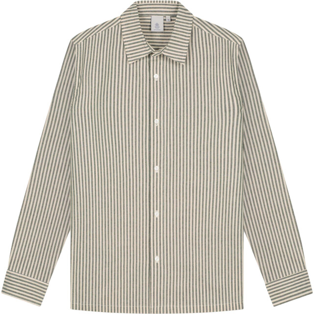 Law of the sea Philyra striped oxford shirt LAW-10042-405 large