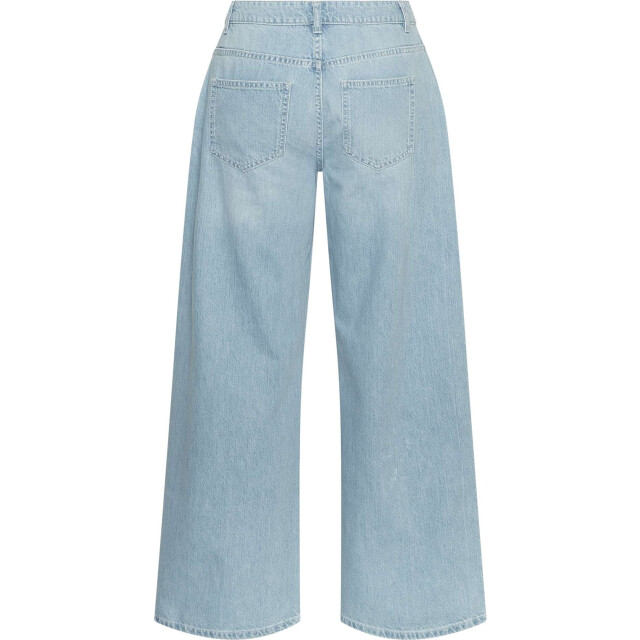 Moss Copenhagen Mschingrid lis hw wide jeans 18853-light blue wash large