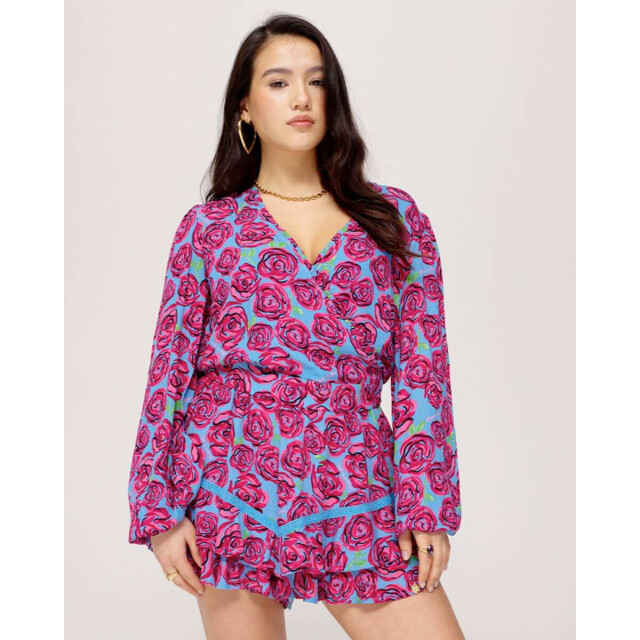 Harper & Yve Top lange mouw ss25j602 flora Harper & Yve Top lange mouw SS25J602 FLORA large