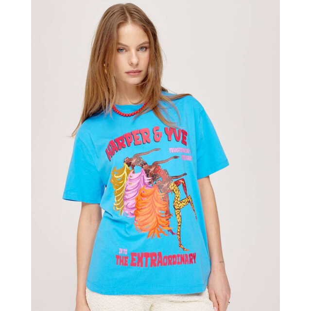 Harper & Yve T-shirt ss25y303 extraord Harper & Yve T-shirt SS25Y303 EXTRAORD large
