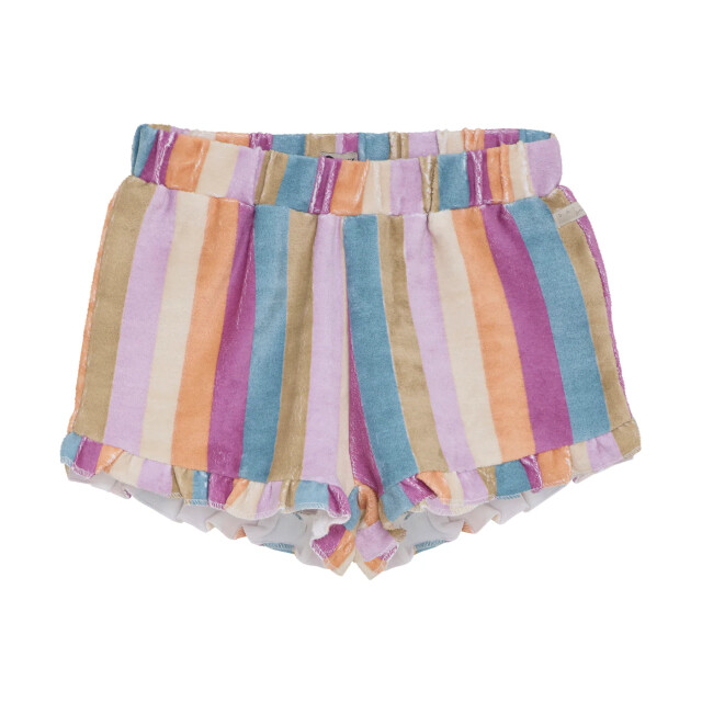 DAILY 7 Zomer short meisjes burgundy terry streep 930128-6556-Cherry Purple large