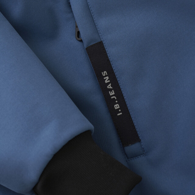 Indian Blue Zomer softshell jas jongens - capuchon 960274-7584-Washed Blue large