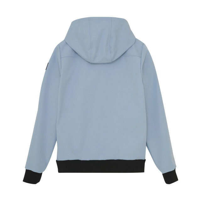 Indian Blue Zomer softshell jas jongens - capuchon 960274-7156-Ice Blue large