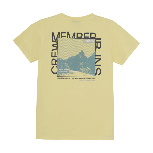 Indian Blue Zomer t-shirt s/s jongens - print 960206-3501-Lemonade large