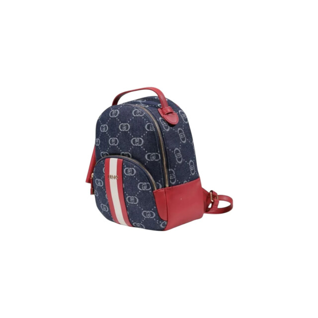 Liu Jo Tas dames Liu Jo Blauw Denim Jacquard Rugzak large