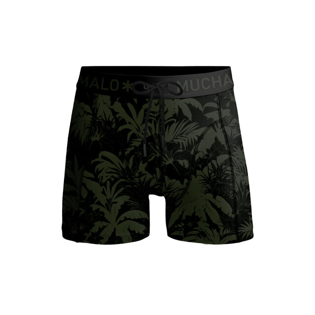 Muchachomalo Jongens strakke zwembroek blauw PALMTREES2034-01J large