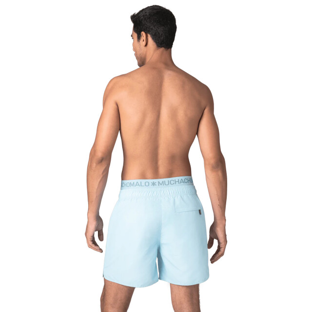 Muchachomalo Heren zwembroek print licht + gratis microfiber boxershort WATRC2062-19 large