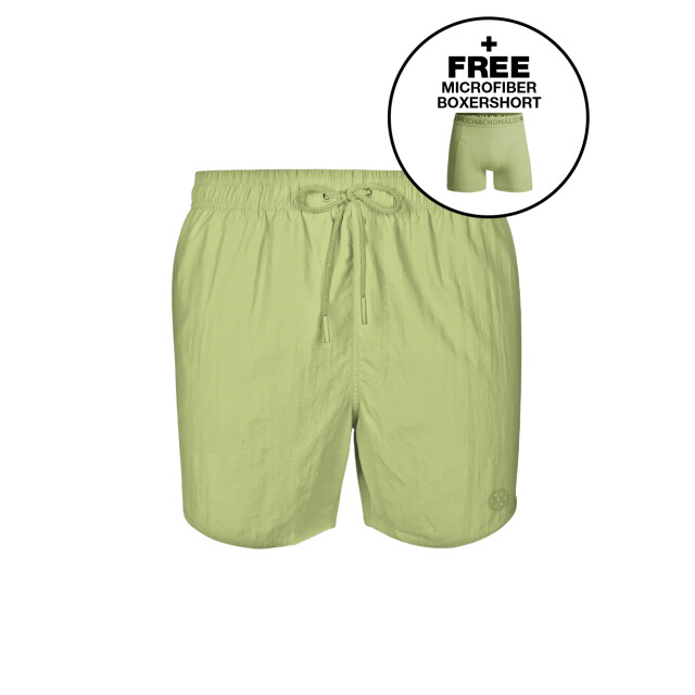 Muchachomalo Jongens zwembroek + gratis microfiber boxershort SOLID2062-48J large