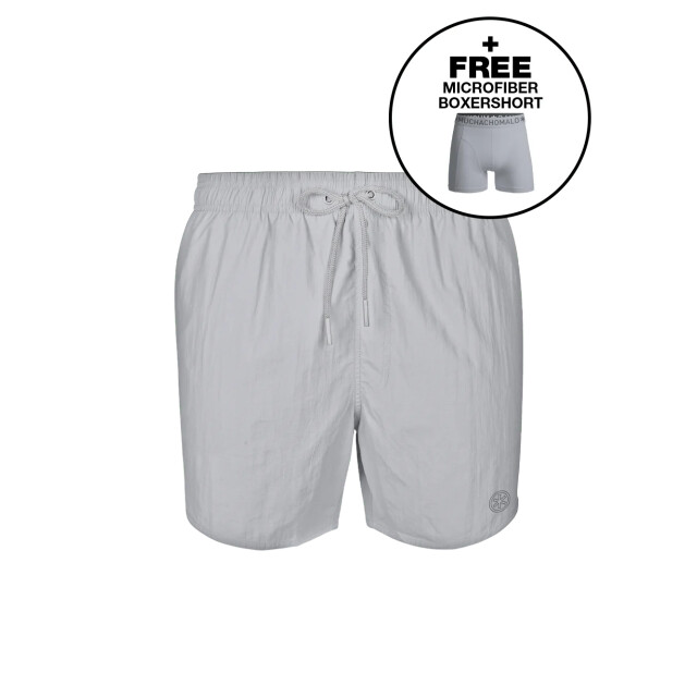 Muchachomalo Jongens zwembroek + gratis microfiber boxershort SOLID2062-43J large