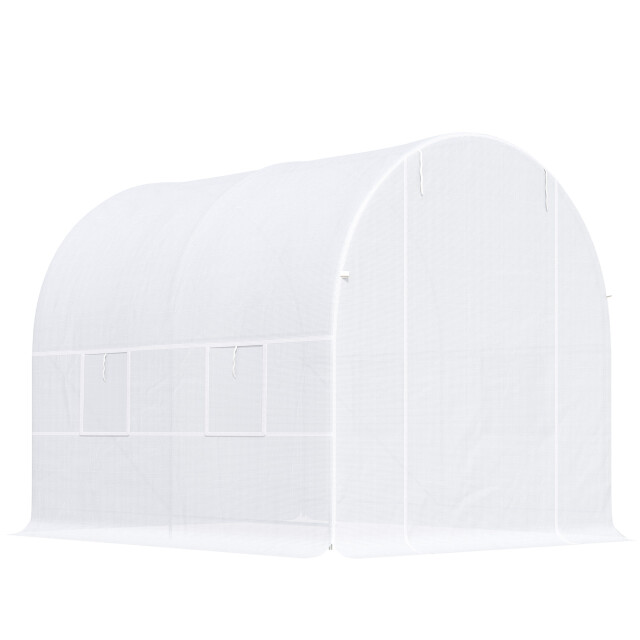 4goodz Outsunny tunnelkas foliekas kweekkas 250x200x200 cm - 3157918 large