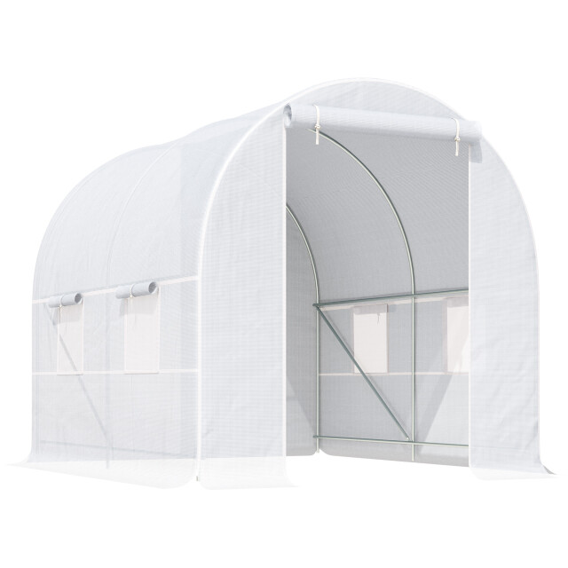 4goodz Outsunny tunnelkas foliekas kweekkas 250x200x200 cm - 3157918 large