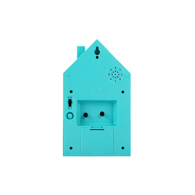Karlsson wekker modern cuckoo turquoise blue 3064783 large