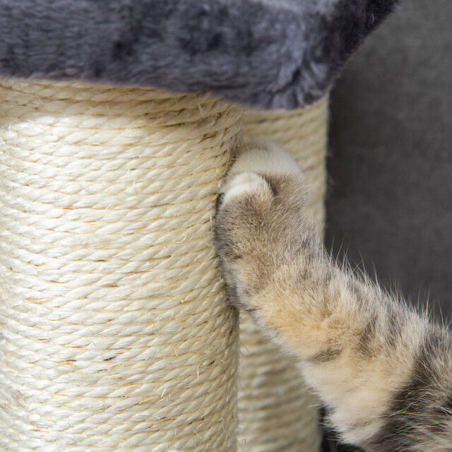 4goodz Pawhut dierentrap 4-treden voor katten en honden 3157924 large