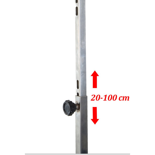 4goodz Pawhut trimtafel hond hoogteverstelbaar opbergkorf zwart 3157928 large