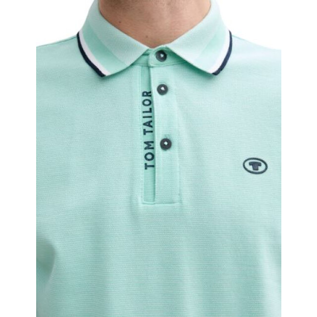 Tom Tailor Fine striped pique polo 1045707 large
