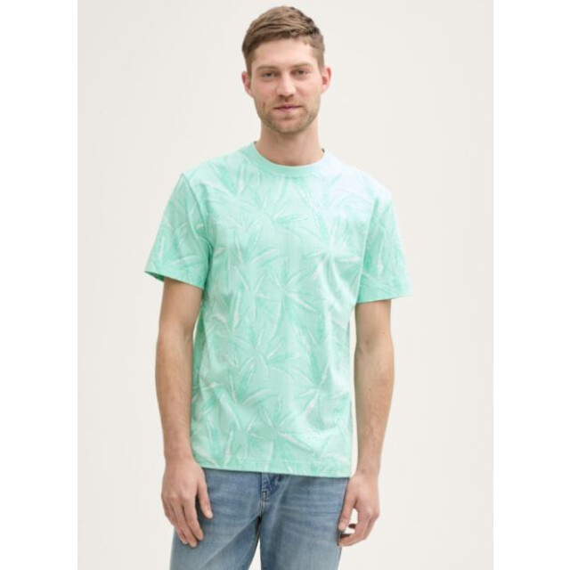 Tom Tailor Allover printed t-shirt 1045699 large